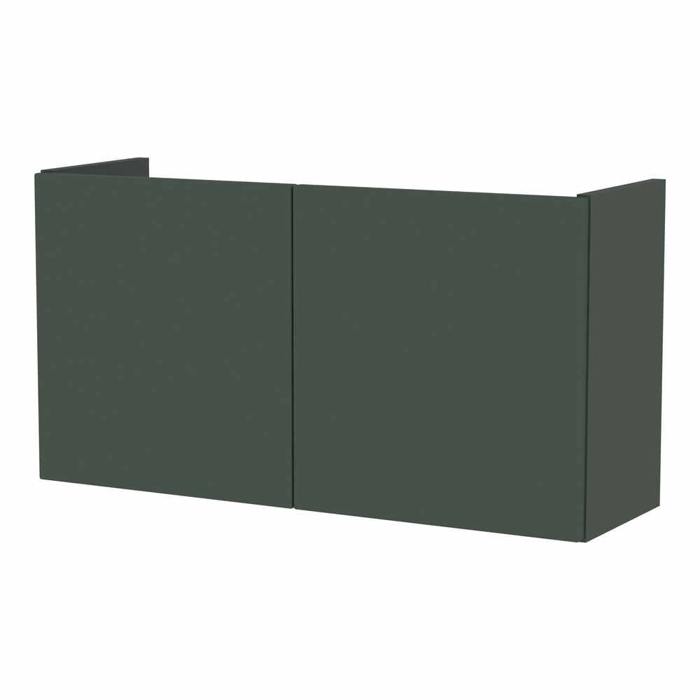 Modul cu uși pentru sistem de rafturi modulare, verde 68,5x68,5 cm Bridge - Tenzo